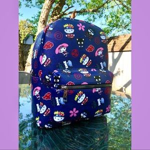 Naruto Shippuden x Hello Kitty and Friends mini backpack